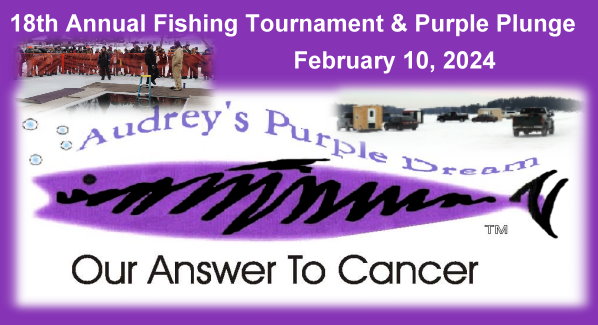 Audrey's Purple Dream Annual Fishing Tournament & Purple Plunge